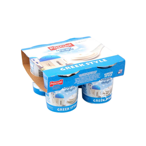 Yogurt Greek Style Plain 100ml x 4's