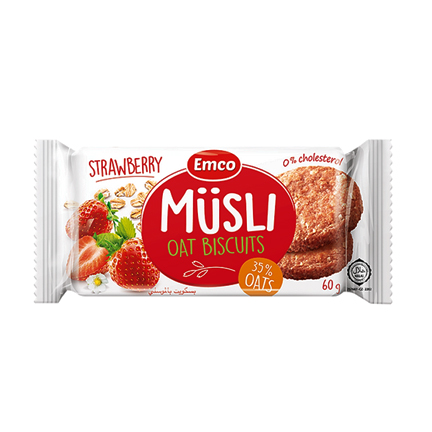 Oat Biscuit Strawberry