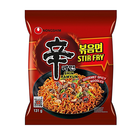 Shin Ramyun Stir Fry Gourment Spicy Noodles