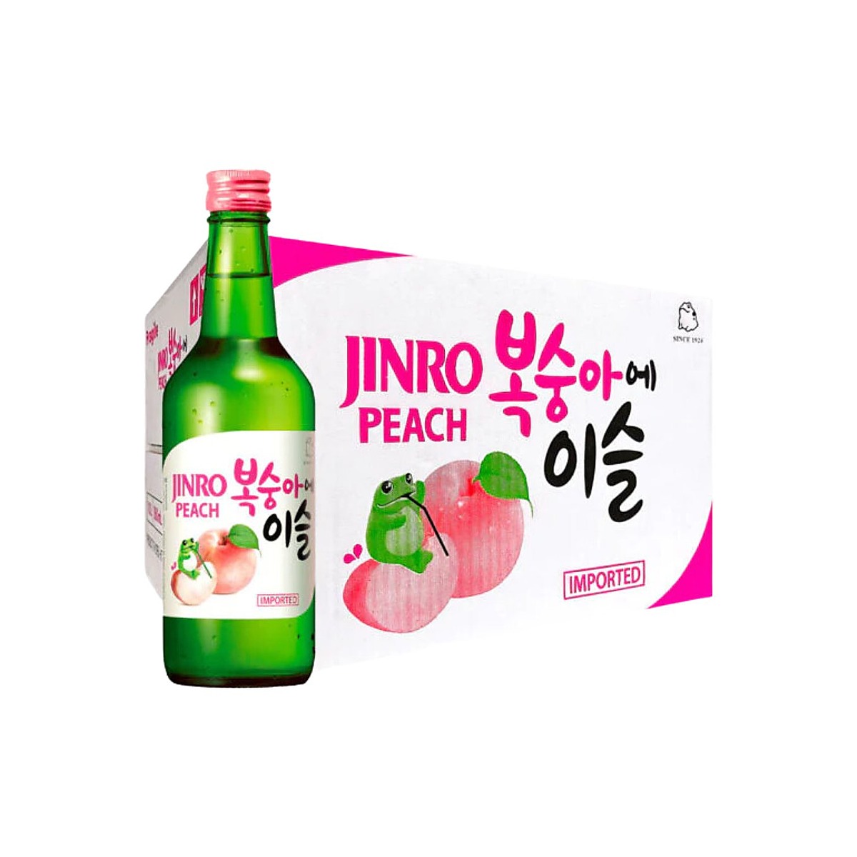 Jinro Chamisul Peach Soju 360ml
