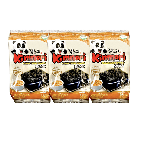 Korean Crispy Seaweed Snack - Good Taste Curry
