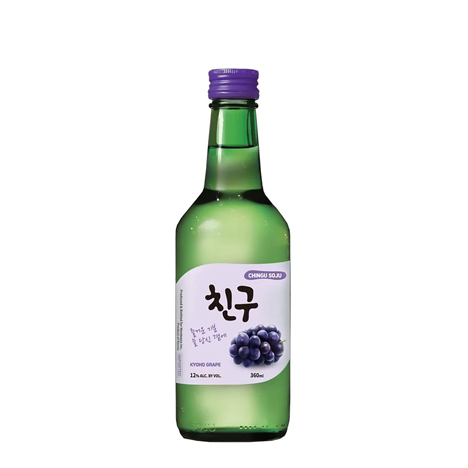 Soju Kyoho Grape Flavor