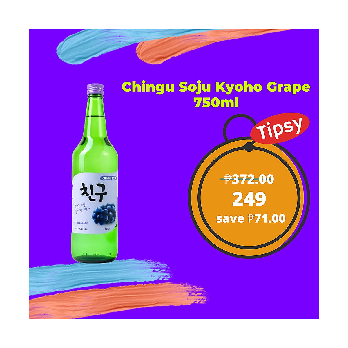 Chingu Soju Kyoho Grape 750ml