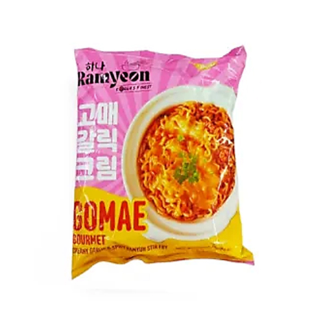 One Ramyeon Gomae Gourmet Creamy Garlic & Spicy Ramyun Stir Fry