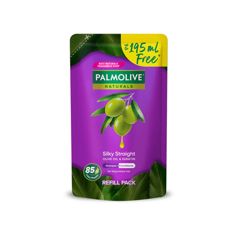 Shampoo & Conditioner Silky Straight Olive Oil & Keratin