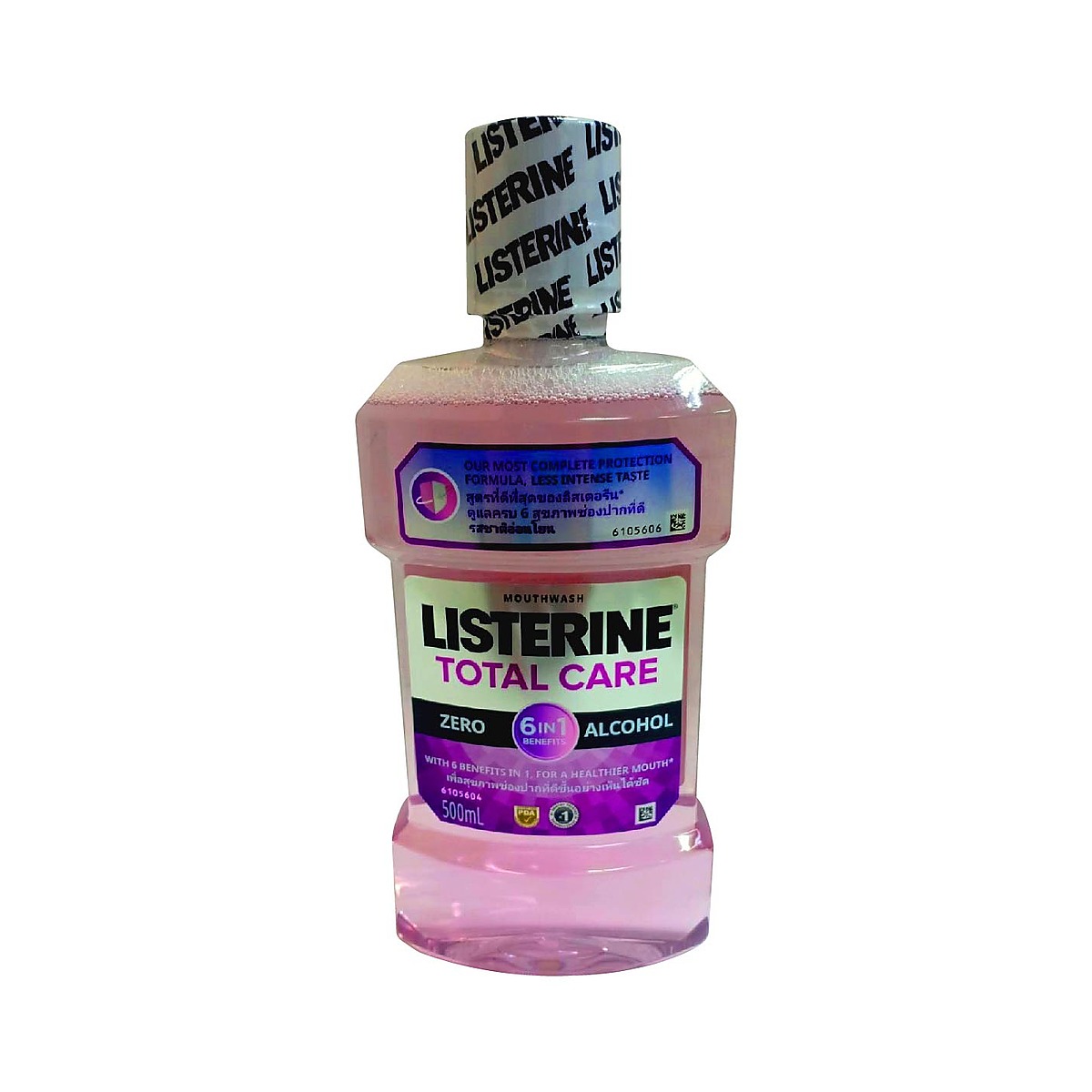 Listerine Total Care Zero Mouthwash 500ml