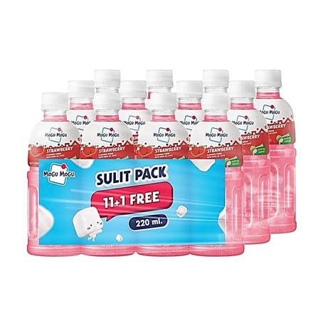 Strawberry Juice With Nata De Coco