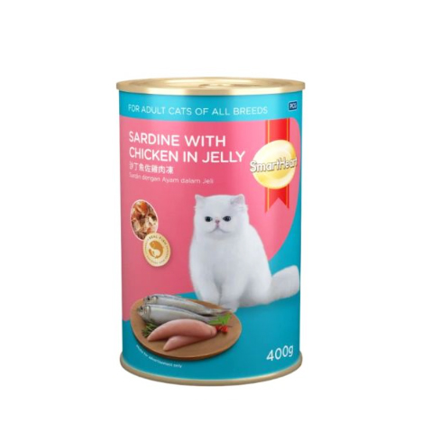 Canned Cat Food Sardines with Chiken in Jelly