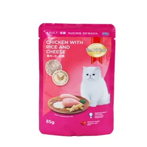 SmartHeart Cat Chicken Rice&Cheese 85g