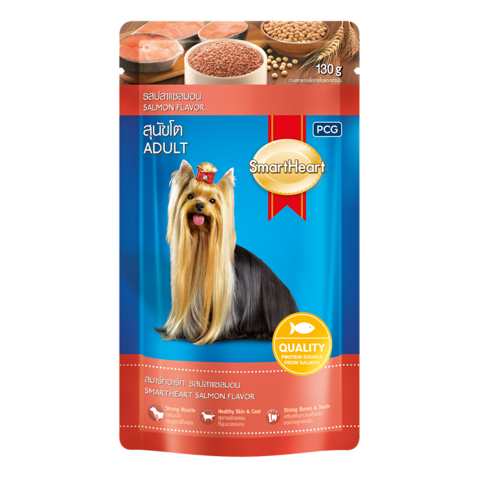 Smartheart Adult Dog Salmon 130g