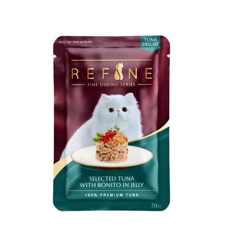 Refined Selected Tune With Bonito In Jelly