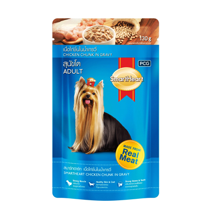 Pouch Dog Food Adult Chicken Chunk In Gravy