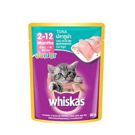 Cat Food 2-12 Months Junior Tuna Flavor