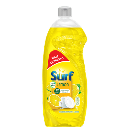 Dish Washing Liquid Lemon Bottle
