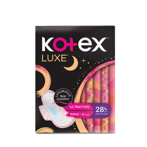 Luxe Day & Night Ultrathin with Wing 28cm 8Pads