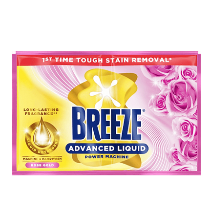 Advanced Liquid Detergent with Rose Gold Perfume