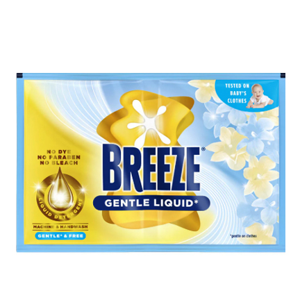 Gentle Liquid Detergent Gentle & Free