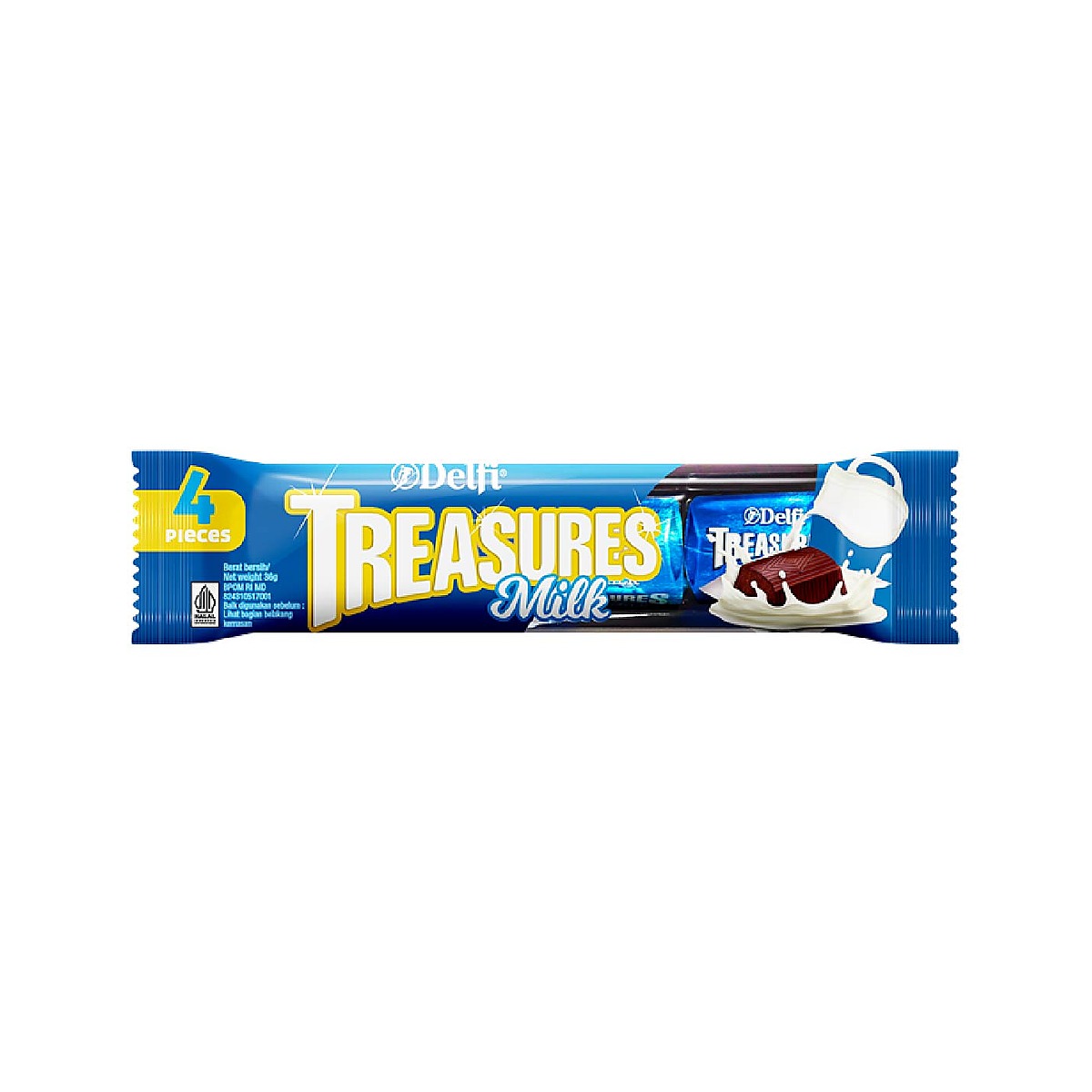 Delfi Treasures Milk Chocolate 36g