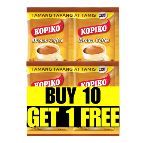 Brown Coffee Mix Twin Buy 10Get 1 Free