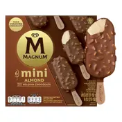 Magnum Ice Cream Mini Vanilla Almond 45ml x 6