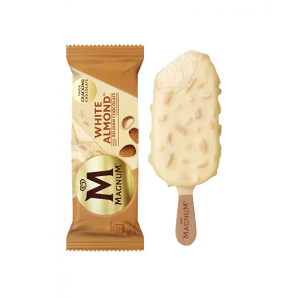 Magnum Ice Cream White Almond 80ml/24