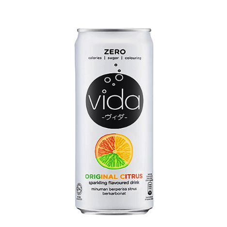 Zero Sparkling Flavored Drink Original Citrus