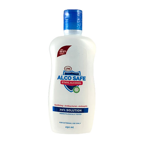 Alco Safe Ethyl Alcohol 70% Solution