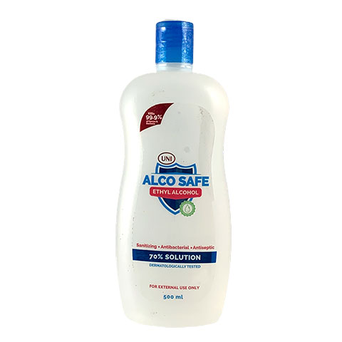 Alco Safe Ethyl Alcohol 70% Solution