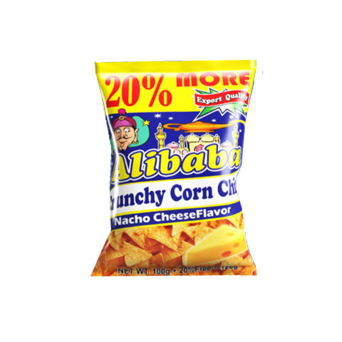 Crunchy Corn Chips Nacho Cheese