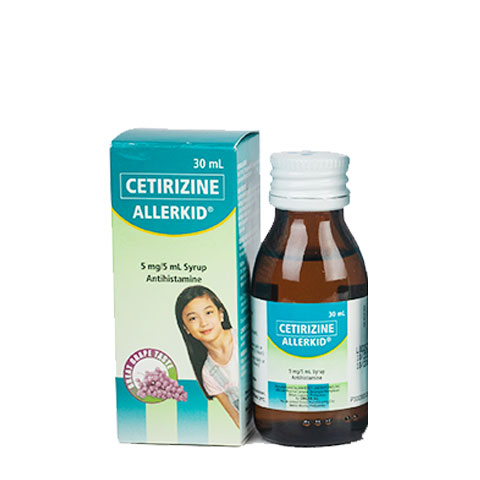 Cetirizine Antihistamine 5mg'5ml Syrup