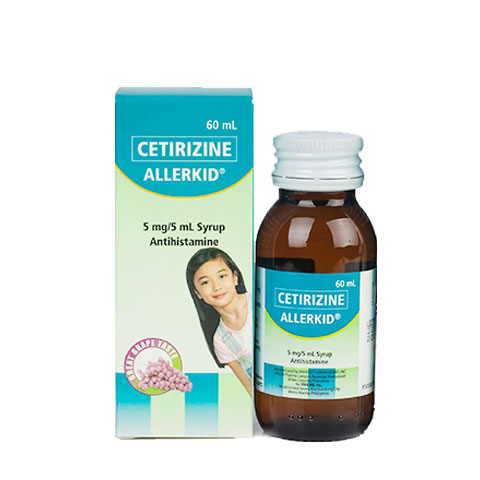 Cetirizine Antihistamine 5mg'5ml Syrup