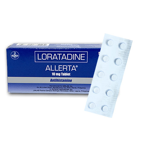 Loratadine Antihistamine 10mg Tablet