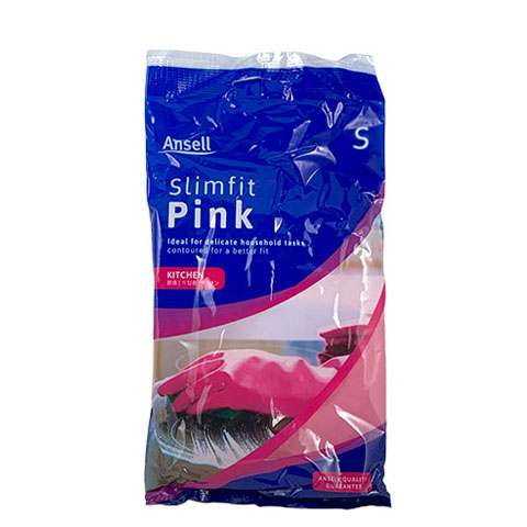Gloves Slimfit Pink Kitchen Small