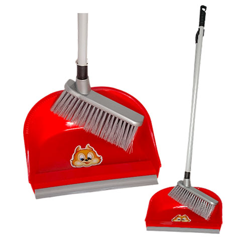 Dustpan with Broom Set
