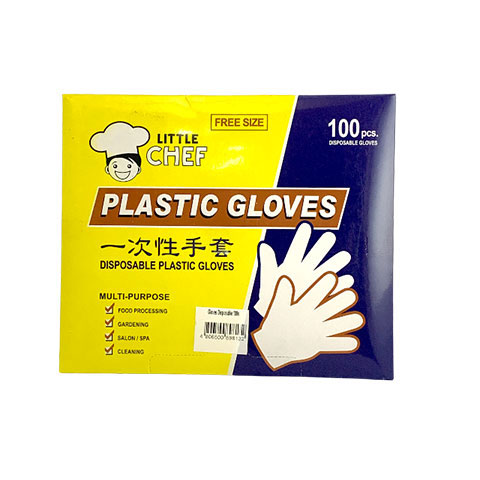 Little Chef Disposable Plastic Gloves