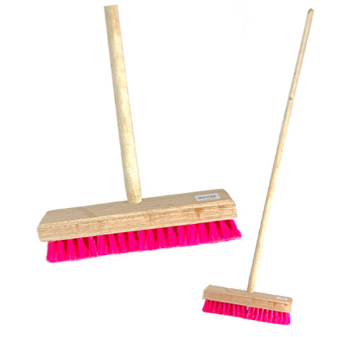 Wooden Push Broom 10inch