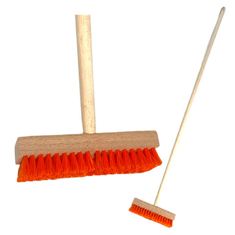 Wooden Push Broom 9inch