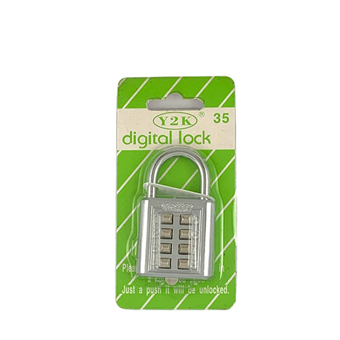 Y2K Combination Digital Lock 35mm