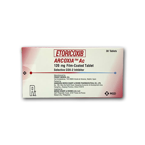Etoricoxib 120mg Tablet