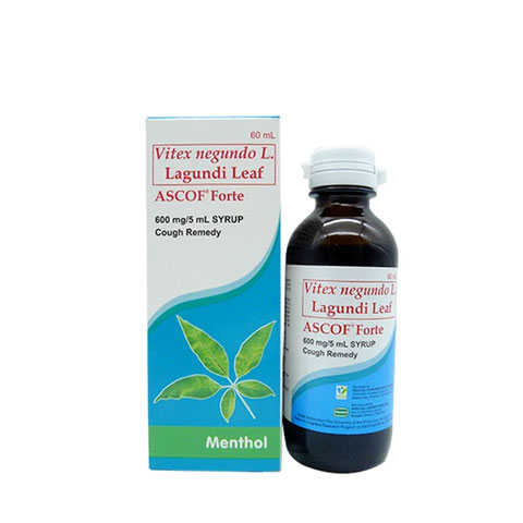 Forte Lagundi Leaf Syrup 600mg'5mL Menthol