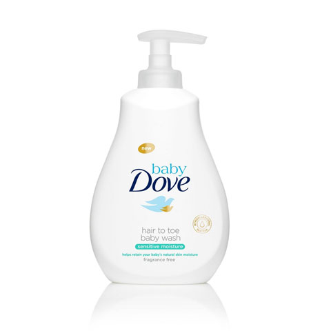 Baby Dove Hair to Toe Wash Sensitive Moisture