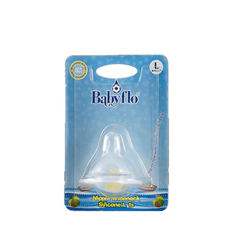 Nipple Wideneck Silicone L 6+ months