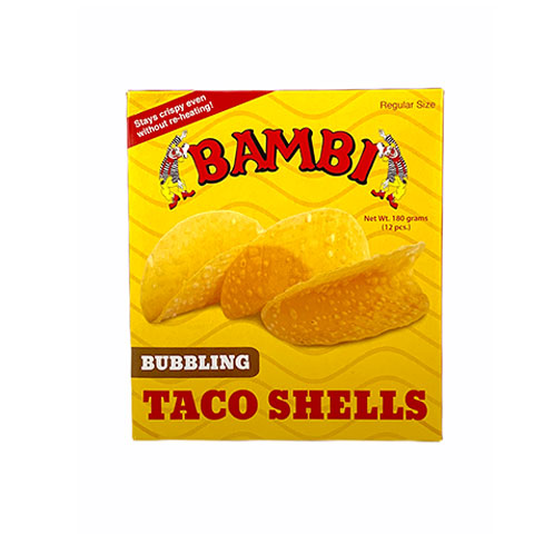 Bubbling Taco Shell