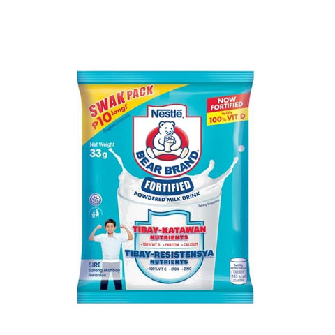 Bear Brand Fortified Powdered Milk Swak Pack