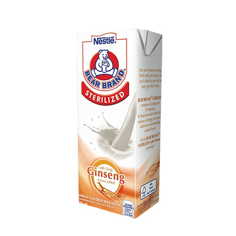 Sterilized Full Cream Milk Ginseng
