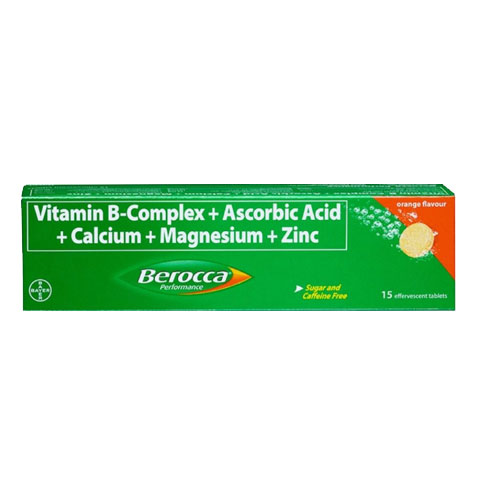 Multivitamin Effervescent Tablet Orange