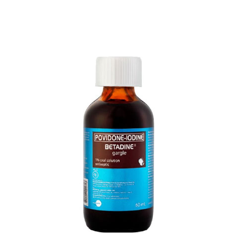 Povidone Iodine Gargle Antiseptic 1% Oral Solution