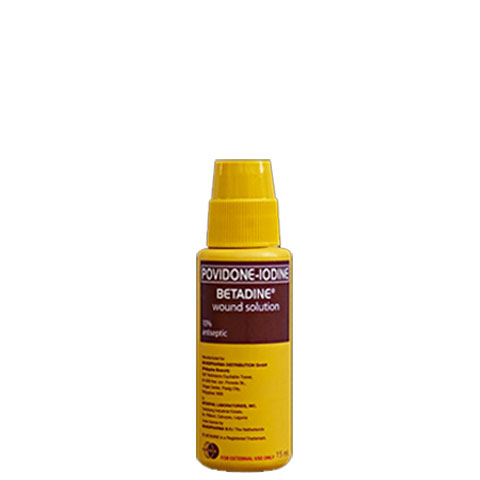 Povidone Iodine Wound Solution Antiseptic 10%