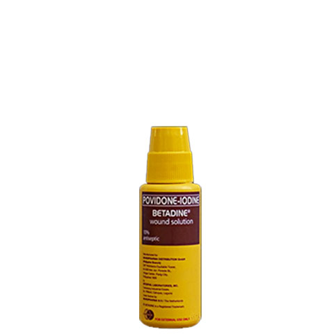 Povidone Iodine Wound Solution Antiseptic 10%