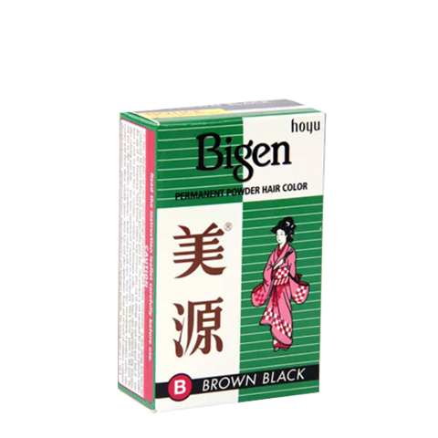 Permanent Powder Hair Color Brown Black